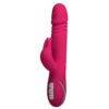 Vibe Couture Rabbit Skater lyserød rabbitvibrator med sølv detaljer