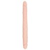 Silikone dobbelt dildo double dong hudfarvet