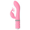 Pillow Talk Kinky rabbit vibrator i fløjlsblød silikone