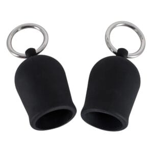 Black Velvets brystvortesuger med metalring
