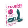 Couples Choice parvibrator med fjernbetjening og tre funktioner