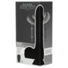 Naked Addiction roterende silikone vibrator med stødefunktion