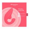 Womanizer Blend klitorisvibrator med Pleasure Air og G-punkt stimulator i pink