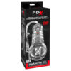 PDX ViewTube Vac XXL gennemsigtig masturbator med vakuumpumpe