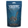 Erecto Cock & Ball penis- og testikelring i sort silikone med perineumstimulator