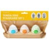 Tenga Standard Egg sæt 1 masturbatorer i æggeformet beholder