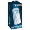Stroker Female Shaped Tunnel gennemsigtig masturbator i TPE