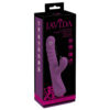 Javida 3 Function rabbit vibrator med stød og bankefunktion i silikone