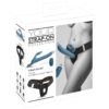 Your Strap-On sæt med fjernbetjent rabbit vibrator og silikone dildo