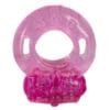 Engangs penisring med vibrator i pink