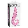 Icicles No. 24 glas dildo, lyserød