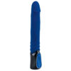 The Hammer dildo vibrator i blå silikone
