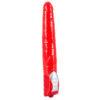 Red Push vibrator med stødfunktion, rød
