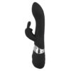 Sweet Smile Blacky sort rabbit vibrator set forfra