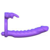 Fantasy C-Ringz Double Penetrator - sidevisning af dildo og ring