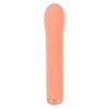 Peachy Mini G-punkt vibrator , sidevisning af det buede hoved