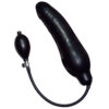 Black Latex Balloon oppustelig dildo detailbillede