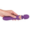 Javida dobbelt vibrator, fuld længde 21,8 cm