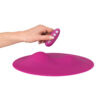 Vibe Pad vibropude sidevisning med stimuleringsbølger