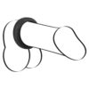Black Velvets penisring set fra siden