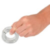 Rebel Lockable Ball Stretcher metal testikelring påført model