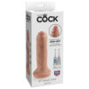 King Cock Uncut i brug med strap-on bælte