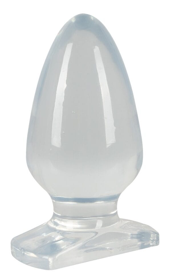 Crystal Clear Big Anal Plug