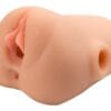 PDX Plus Pussy Double Pounder Masturbator med Vibrator