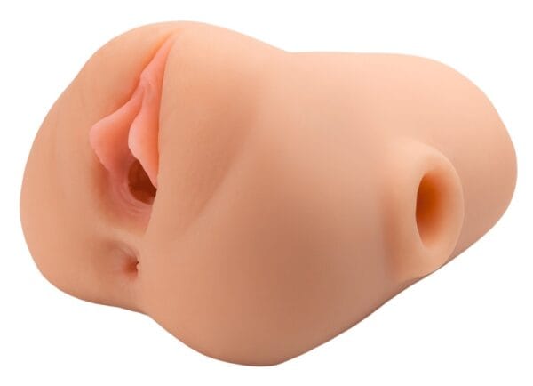 PDX Plus Pussy Double Pounder Masturbator med Vibrator