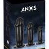 Anos Anal Plug Training Kit med 3 plugs