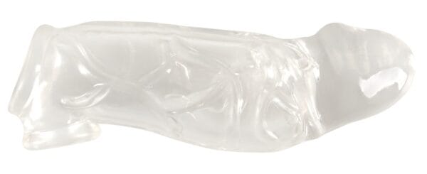 Crystal Clear Penis Sleeve med Testikel Ring