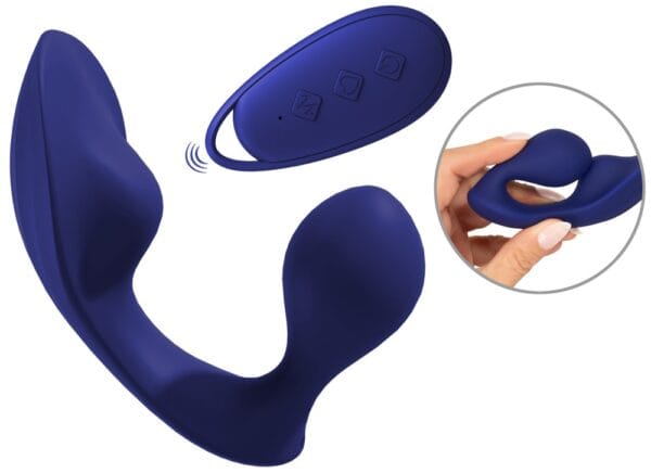 Sweet Smile Fjernbetjent Anal og Klitoris Trusse Vibrator