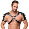 Zado Gladiator Læder Bryst og Skulder Harness