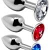 Alive Metal Anal Plug sæt med 3 Plugs