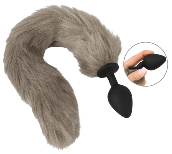 Fluffy Tail Anal Plug med Hale