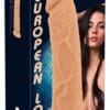European Lover Silikone Dildo med Sugekop