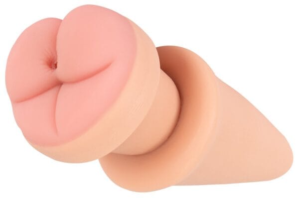 Nature Skin 2i1 Penis Forlænger Sleeve og Anal Plug