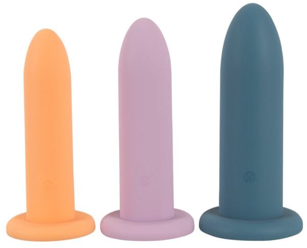 Three in a Row Dildo Sæt med Sugekop