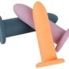 Three in a Row Dildo Sæt med Sugekop