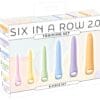 Six in a Row 2.0 Silikone Dildo Sæt
