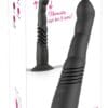 G-punkt og P-punkt Thrusting Vibrator med Stødefunktion