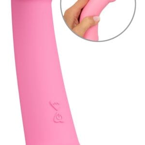 Heart Guy Pink Vibrator med Sugekop