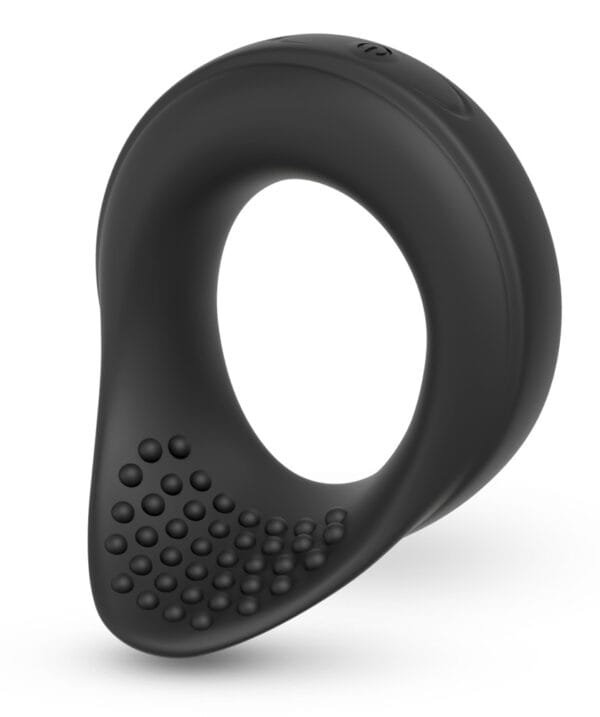 Rebel Mens Gear Testikel og Penisring med Vibrator
