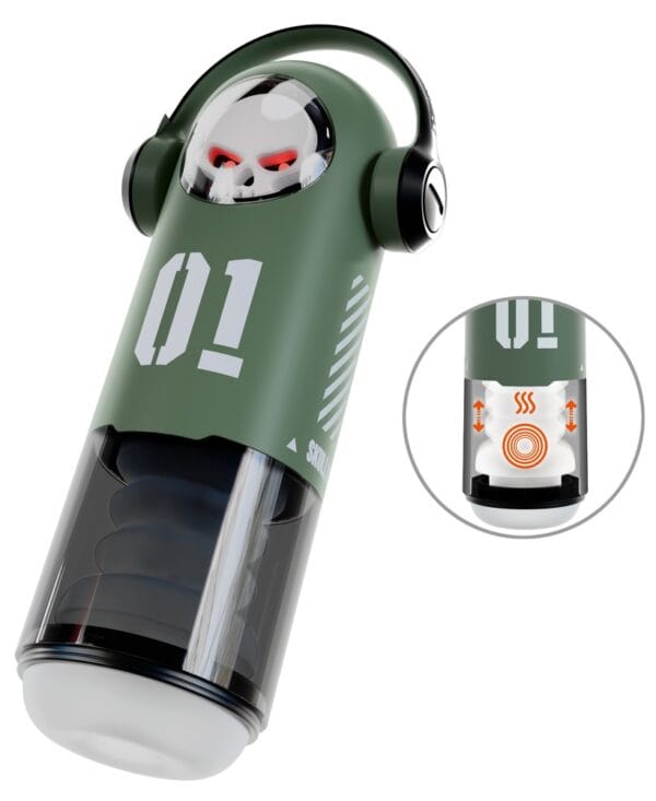 Rebel Mens Gear SKULL Masturbator