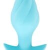 Cuties Vibrating Mini Butt Plug Blue Rose