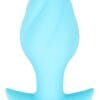 Cuties Vibrating Mini Butt Plug Blue Rose
