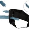 Your Strap-On Sæt med Fjernbetjent Rabbit Vibrator