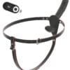 Fjernbetjent Dobbelt Vibrator Strap-on