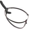 Fjernbetjent Dobbelt Vibrator Strap-on