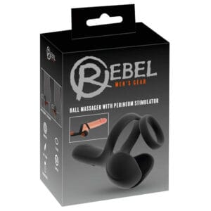 Rebel Testikel Massager med Perineum Stimulator fra Issabella